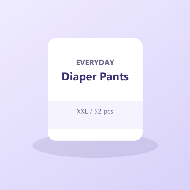 Everyday Diaper Pants — XXL (52 Pieces)